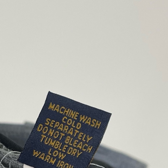 NEW Vintage 1946 Shorts Mens 30 Gray Pencil Stripe Gold - Picture 7 of 12